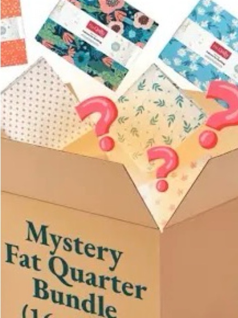 Mystery Fat Quarter Bundle - Assorted Colors